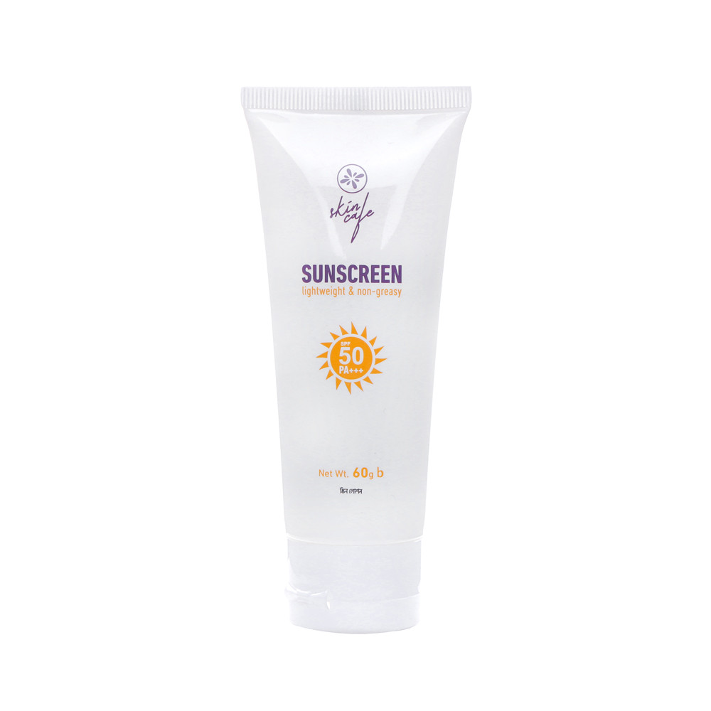 Skin Cafe Sunscreen SPF 50 PA+++ Lightweight & Non-Greasy 60gm