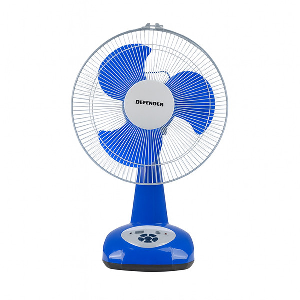 Defender Rechargeable AC/DC Table Fan 12 inch - HM-2912