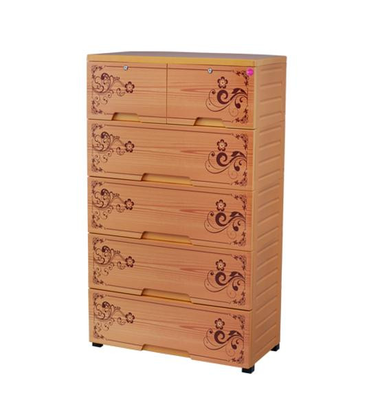 Platinum Wardrobe Woody 5 Drawer