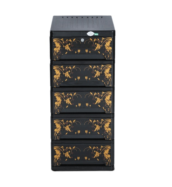 Amass Closet 5 Drawer Gold