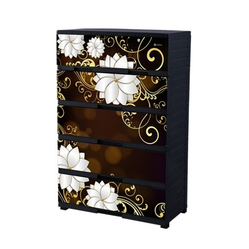 Platinum Wardrobe Mercury - 5 Step - Black White