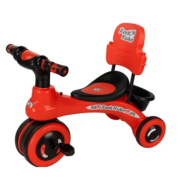 Rfl Jim & Jolly Rock Rider With Backrest 3Y Red & Black