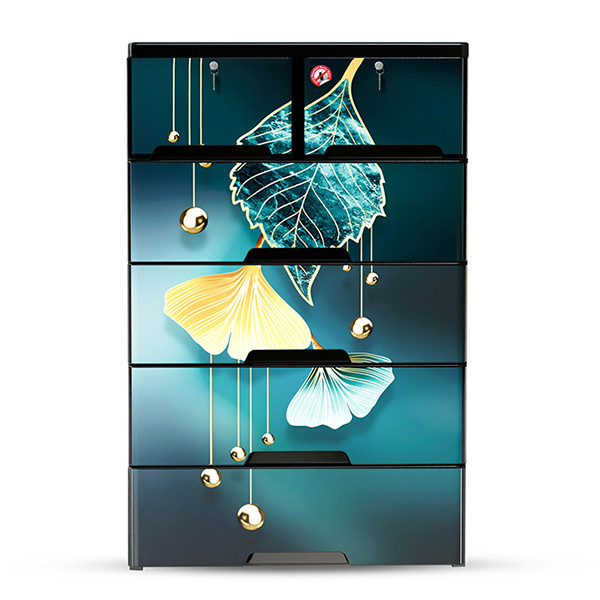 RFL Wardrobe Double 5D KD Elite - Leaf