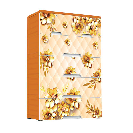 Platinum Wardrobe Marigold - 5 Drawer